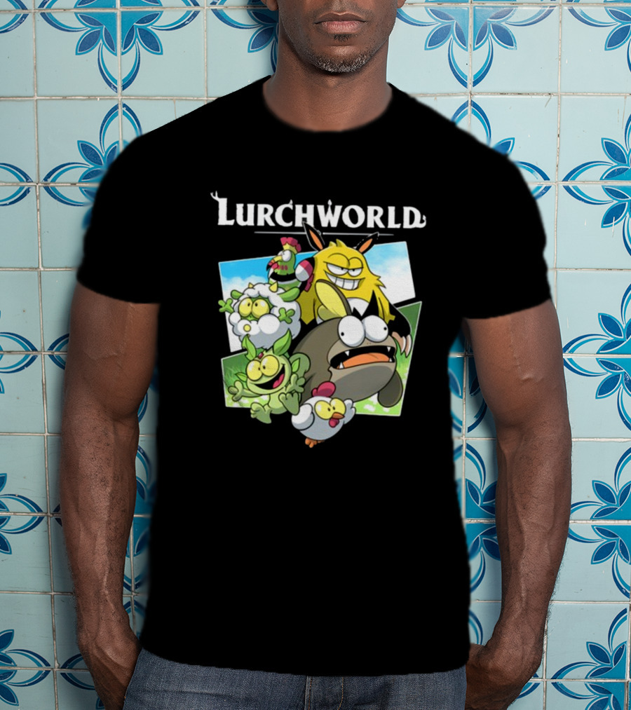 Lurchworld Grnk.Shop Characters Adventure T-Shirt