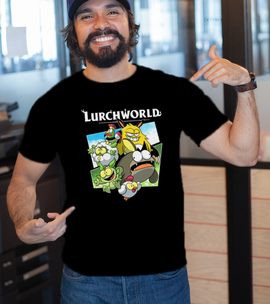 Lurchworld Grnk.Shop Characters Adventure T-Shirt