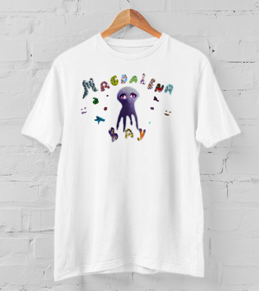 Magdalena Bay Creature Threefourco Alien Text T-Shirt