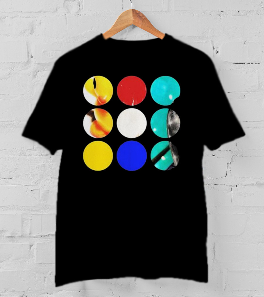 Fleshwater Sounds Of Grieving Circles Color Palette T-Shirt