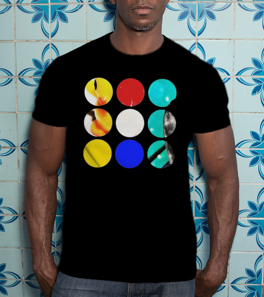 Fleshwater Sounds Of Grieving Circles Color Palette T-Shirt