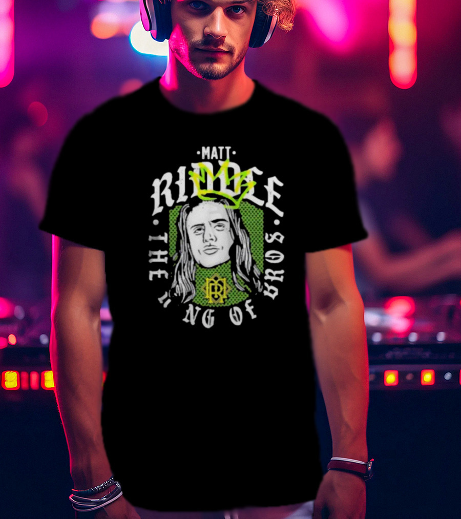 Matt Riddle The King Of Bros Crown T-Shirt