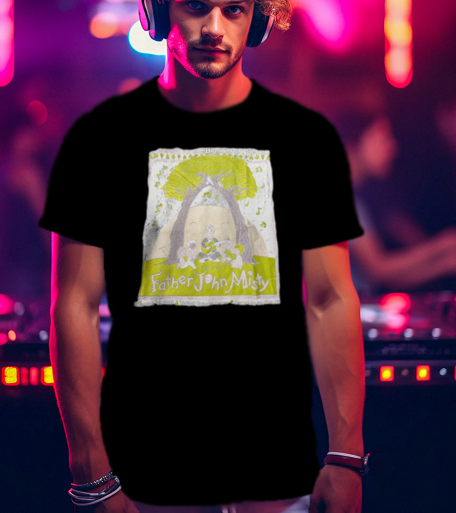 Father John Misty In Concert Under The Trees For Big Sur Park School Benefit T-Shirt