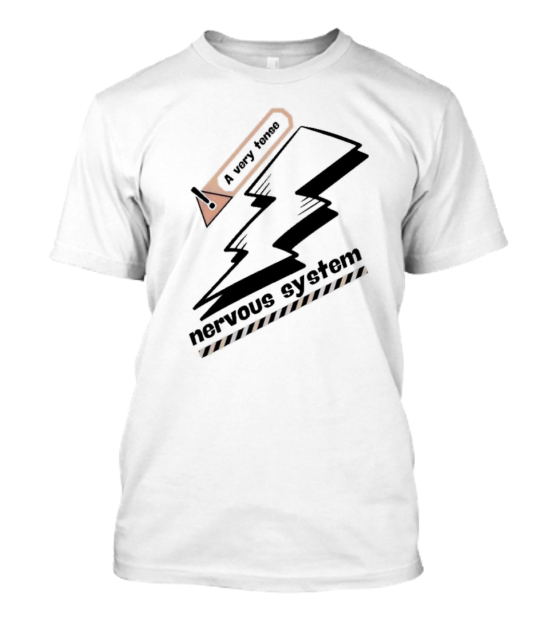 A Very Tense Nervous System Lightning Bolt T-Shirt
