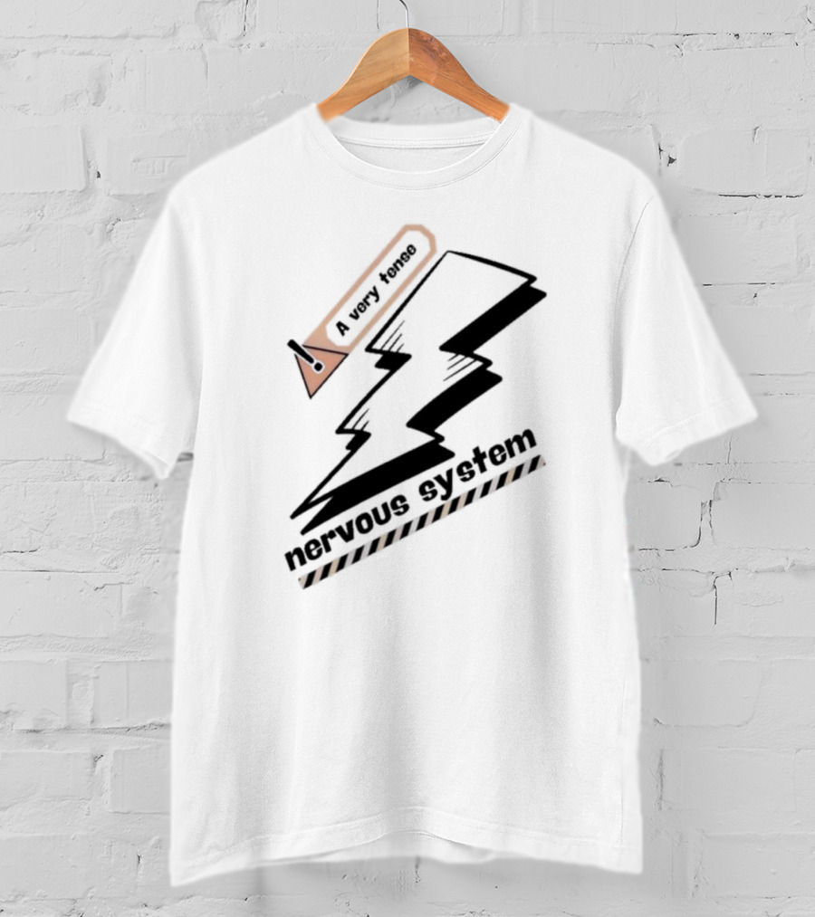A Very Tense Nervous System Lightning Bolt T-Shirt