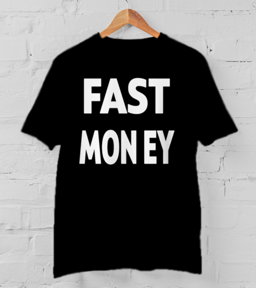 Jason Kelce Fast Money Black T-Shirt