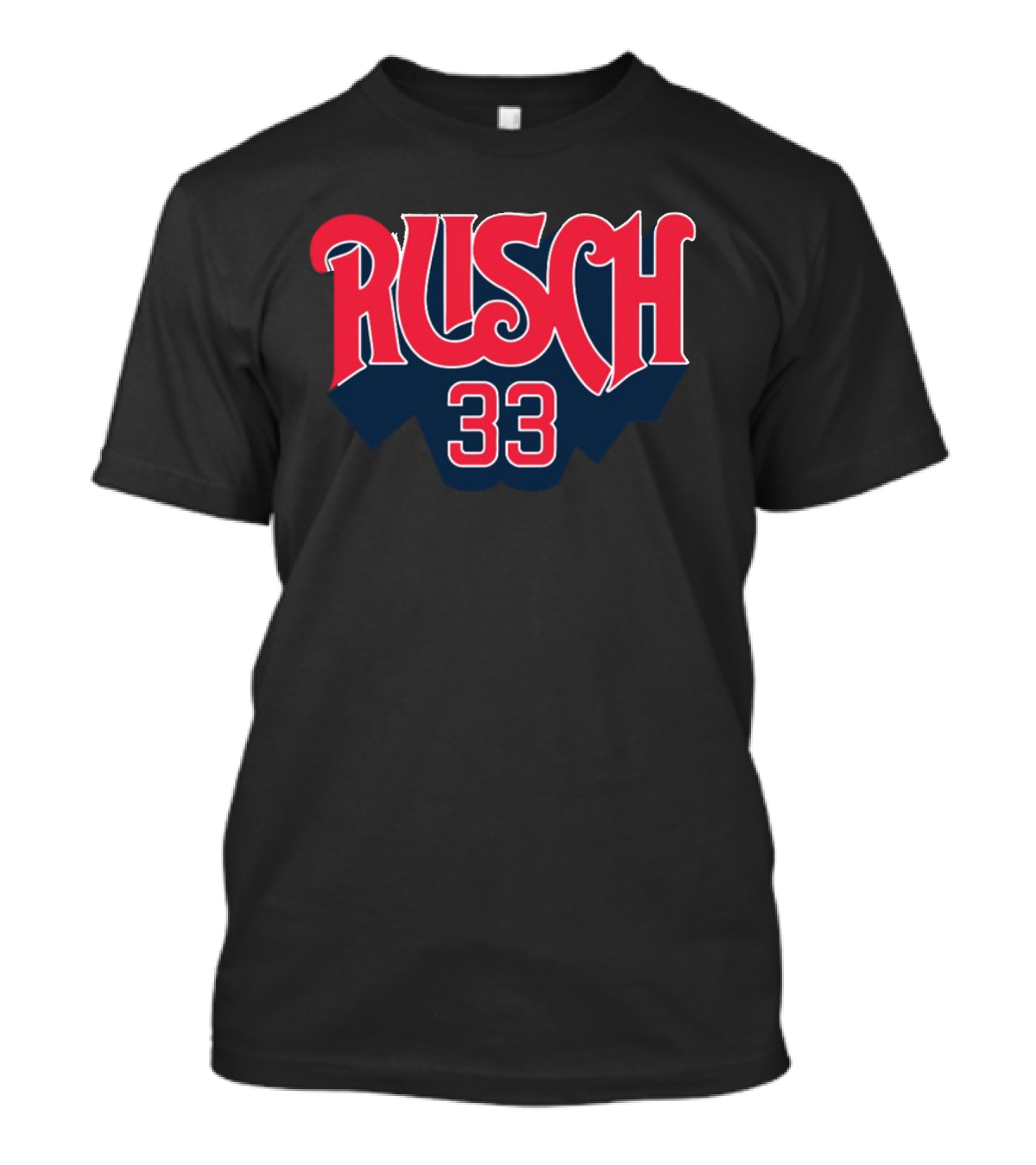 Obviousshirts Rusch 33 Vintage Style Sports T-Shirt