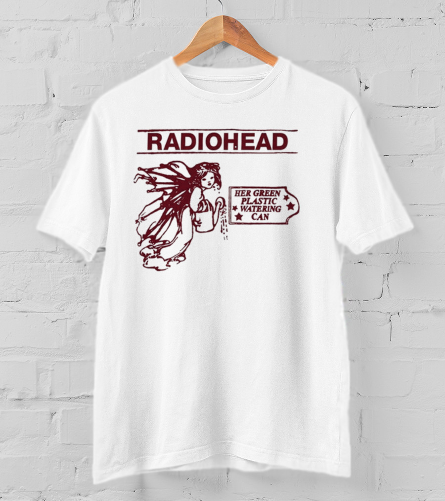 Radiohead Her Green Plastic Watering Can T-Shirt