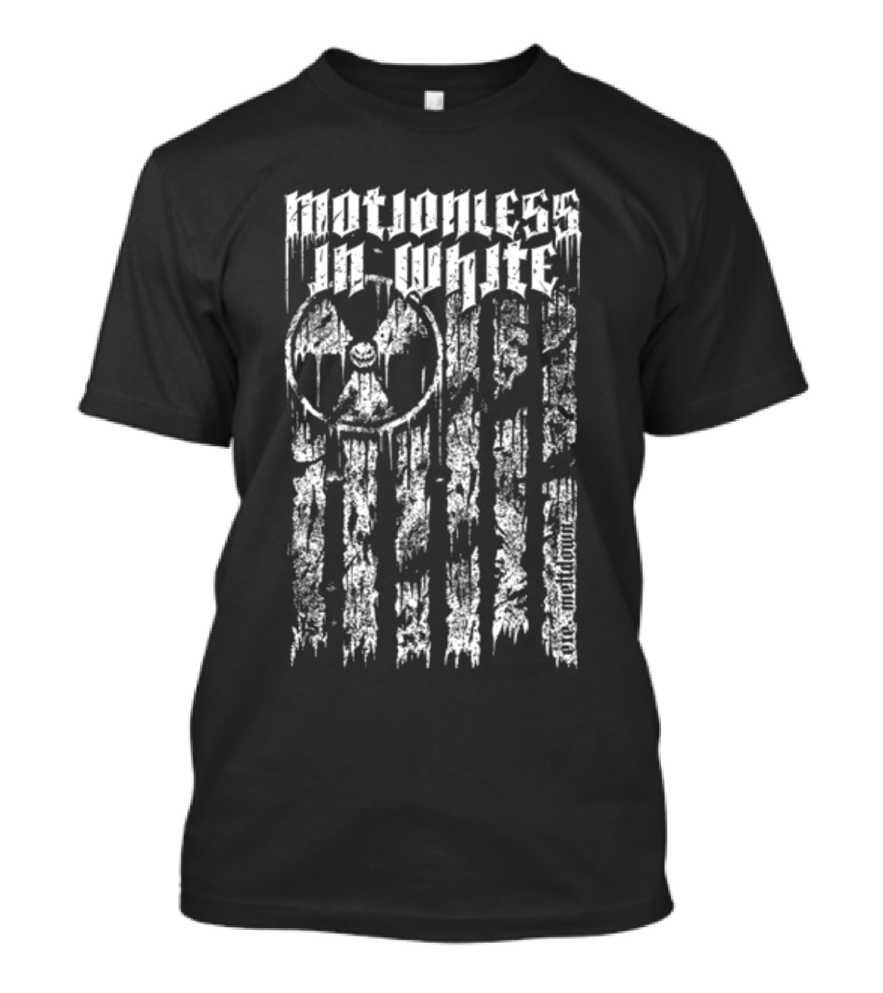 Motionless In White Apocalyptic Radiation Decay Iconography T-Shirt