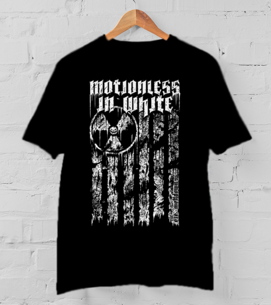 Motionless In White Apocalyptic Radiation Decay Iconography T-Shirt