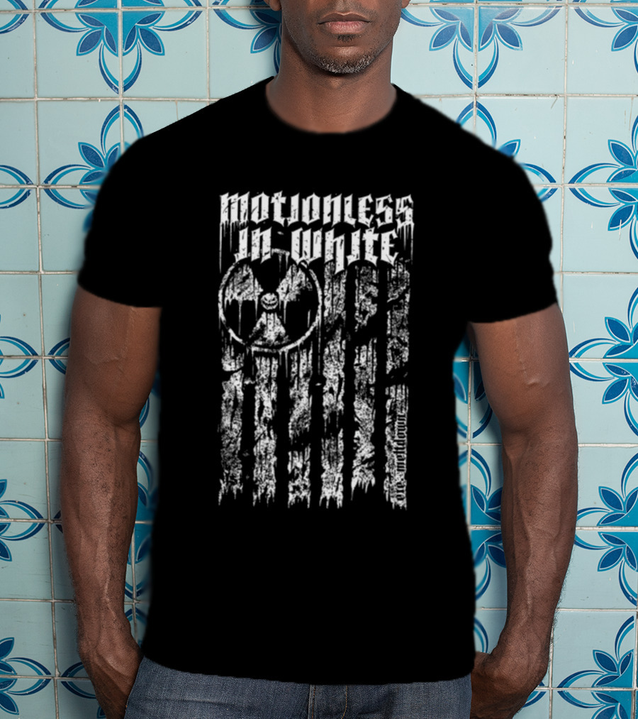 Motionless In White Apocalyptic Radiation Decay Iconography T-Shirt