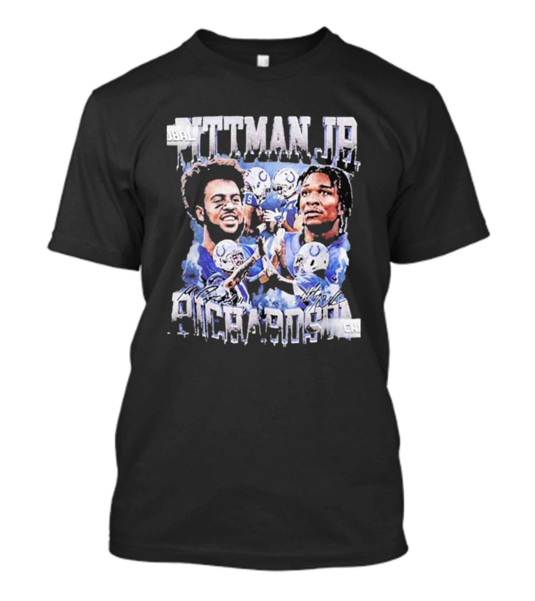 Pittman Jr Anthony Richardson Football Players Indianapolis Colts T-Shirt