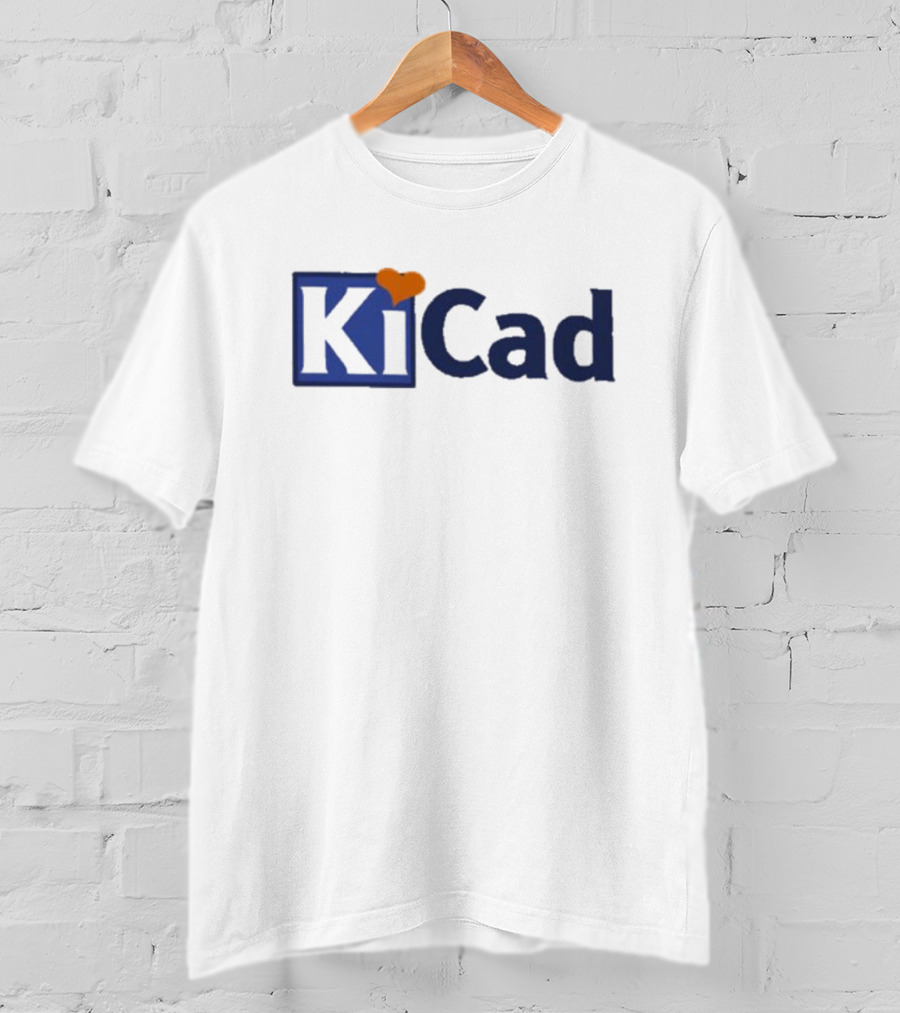 KiCad With Heart Symbol T-Shirt