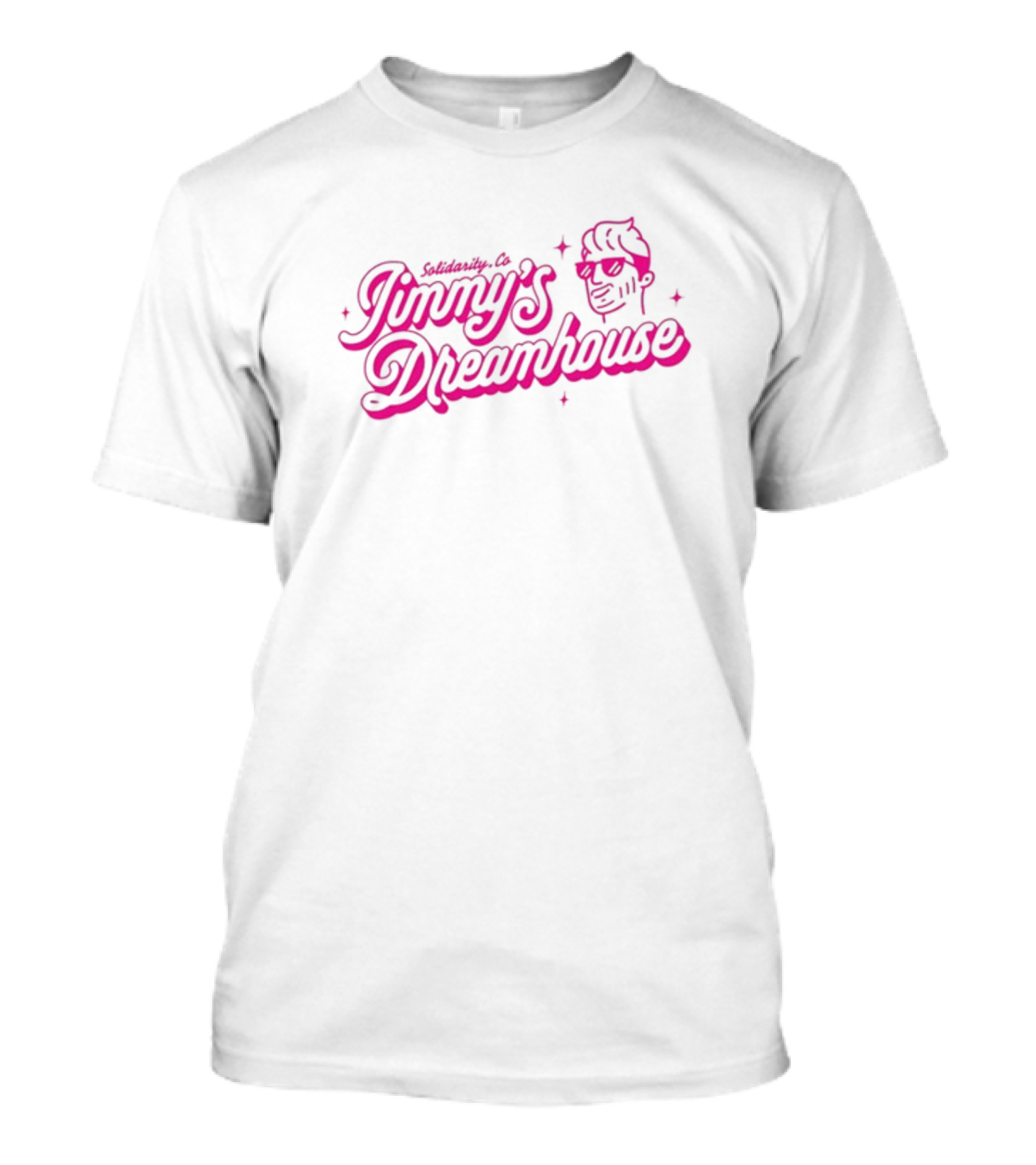 Solidarity Co Jimmy's Dreamhouse Retro Neon T-Shirt