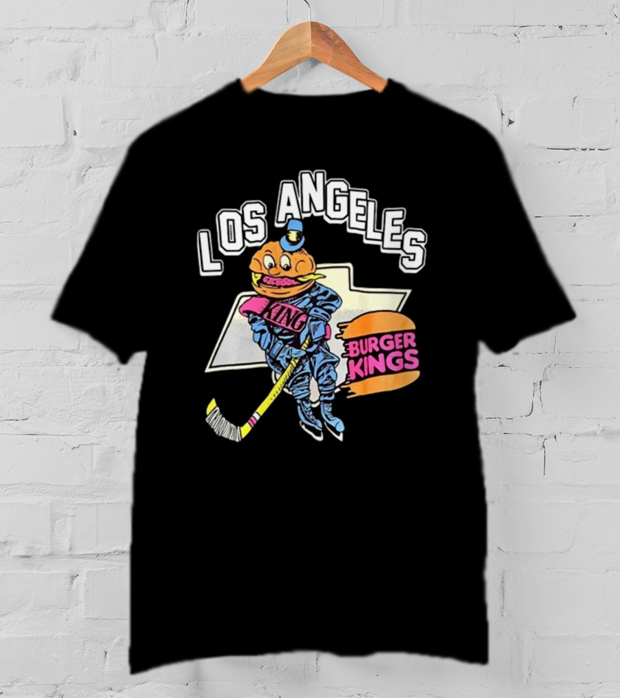 Los Angeles Burger Kings Hockey Character T-Shirt