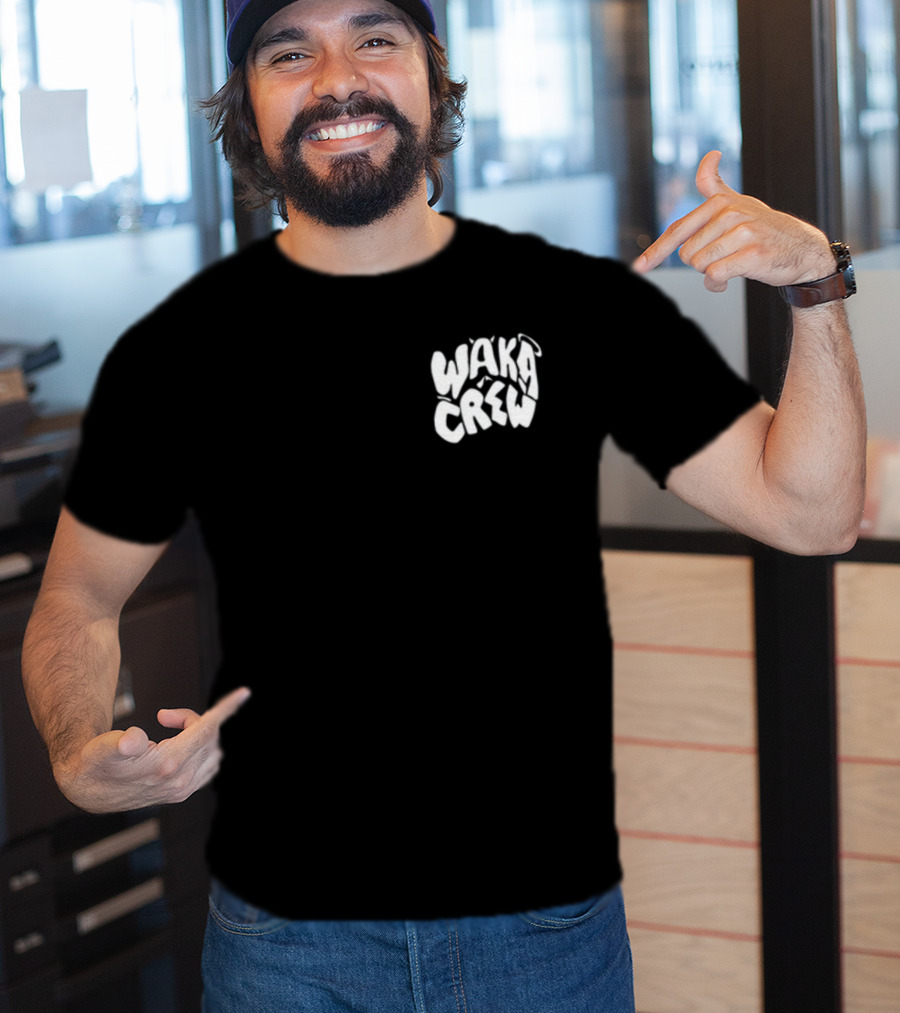 Waka Crew Washed Powder T-Shirt