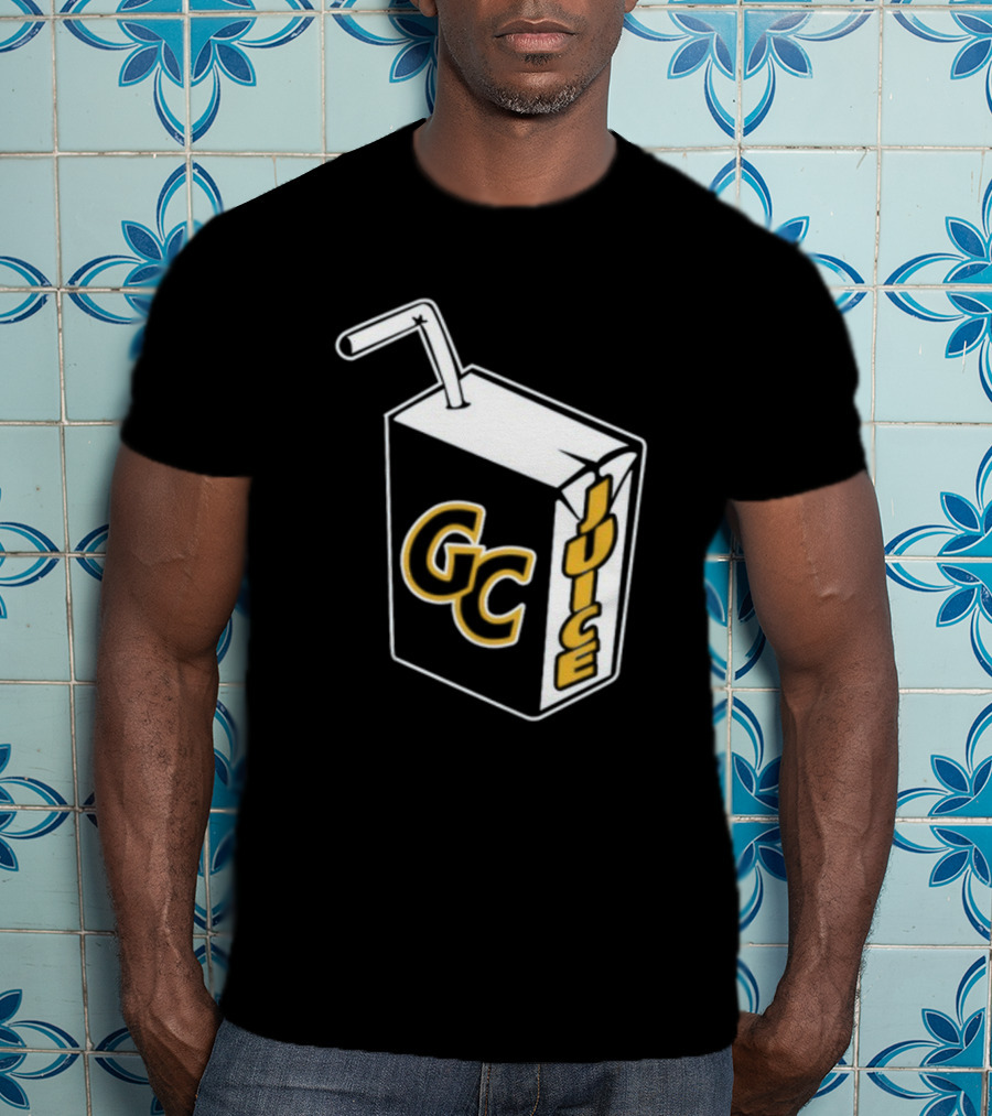 Braylon Mullins Wearing GC Juice Carton T-Shirt
