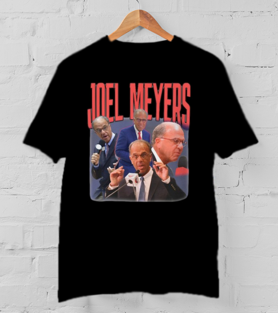 Joel Meyers NBA Announcer Speaker Broadcaster Compilation T-Shirt