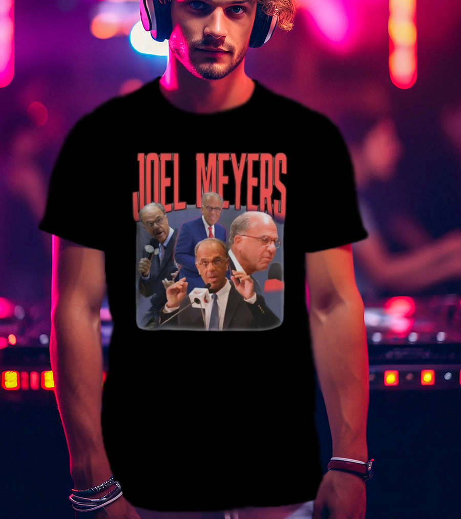 Joel Meyers NBA Announcer Speaker Broadcaster Compilation T-Shirt