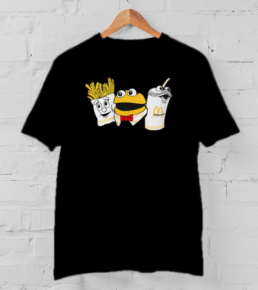 Goldenarachesunlimited McDonald's Meal Buddies Burger Fries Drink T-Shirt