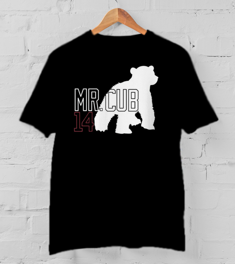 Mr. Cub 14 Silhouette Bear T-Shirt