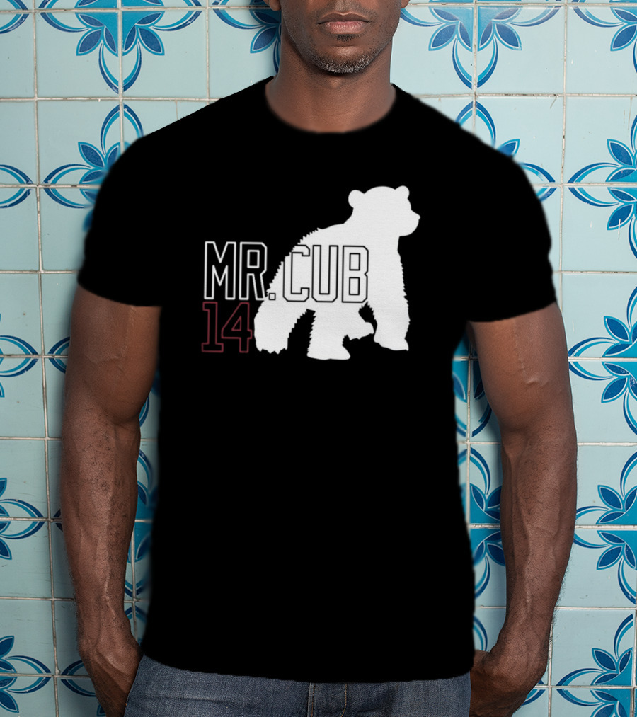 Mr. Cub 14 Silhouette Bear T-Shirt