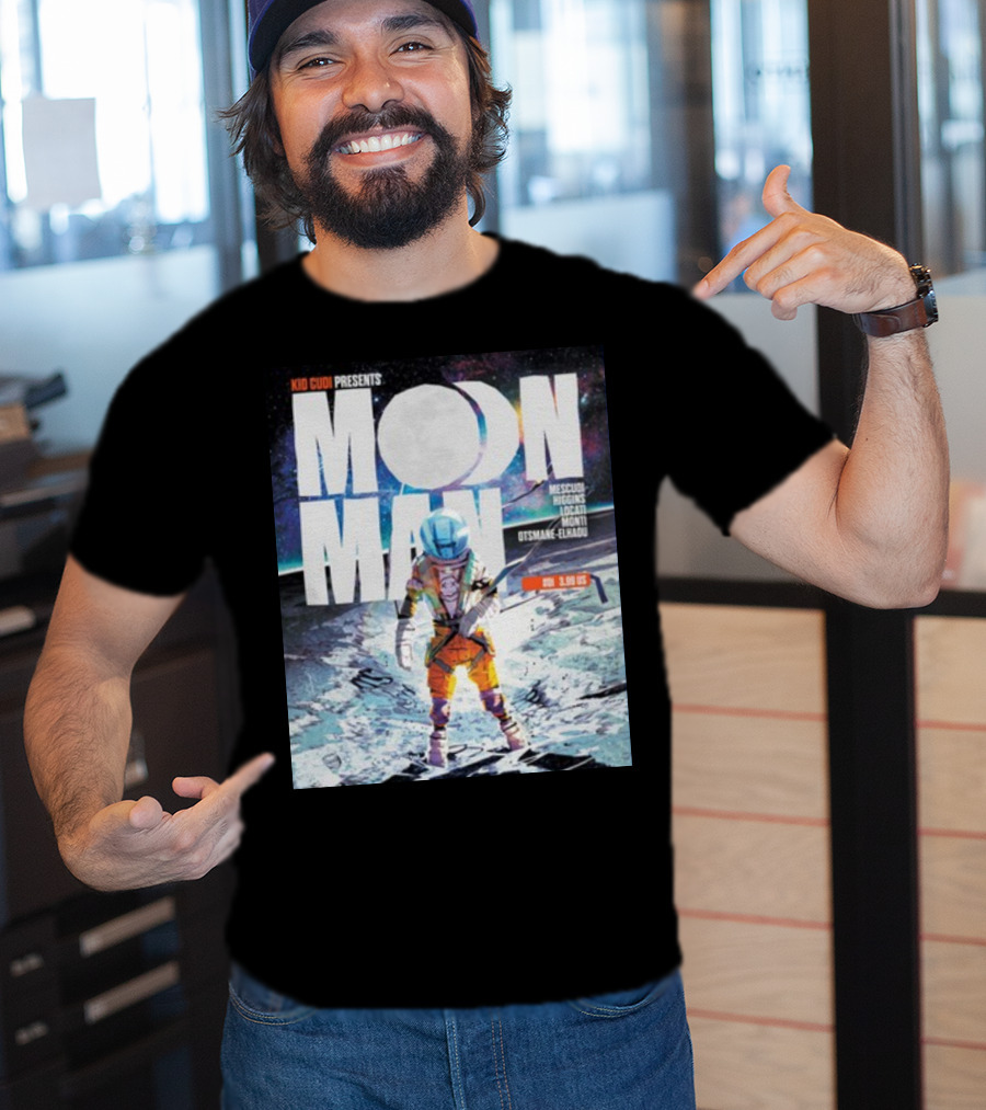 Kid Cudi Presents Moon Man Mescudi Riggins Dot Da Genius Monti Otsmane-Elhaou T-Shirt