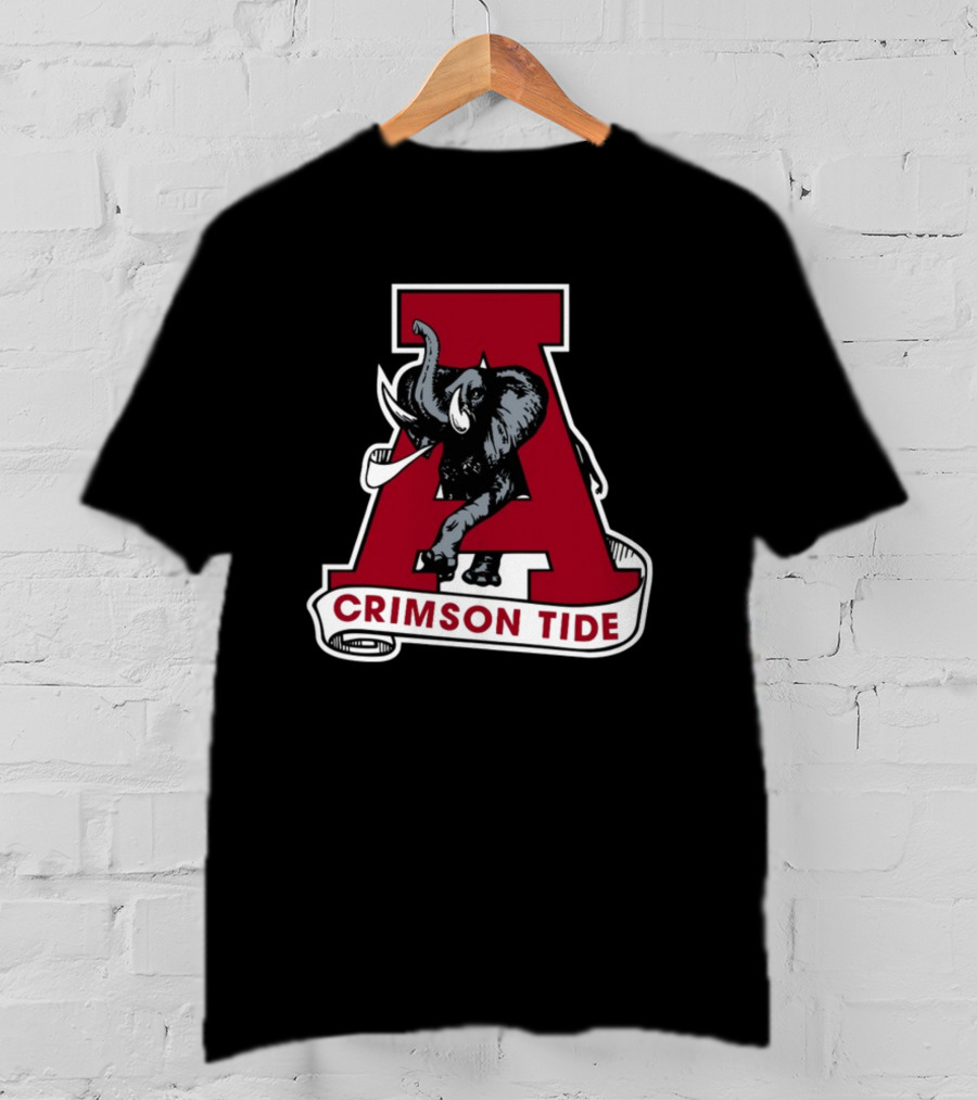 Jerret Mcelwain Alabama Crimson Tide Elephant T-Shirt
