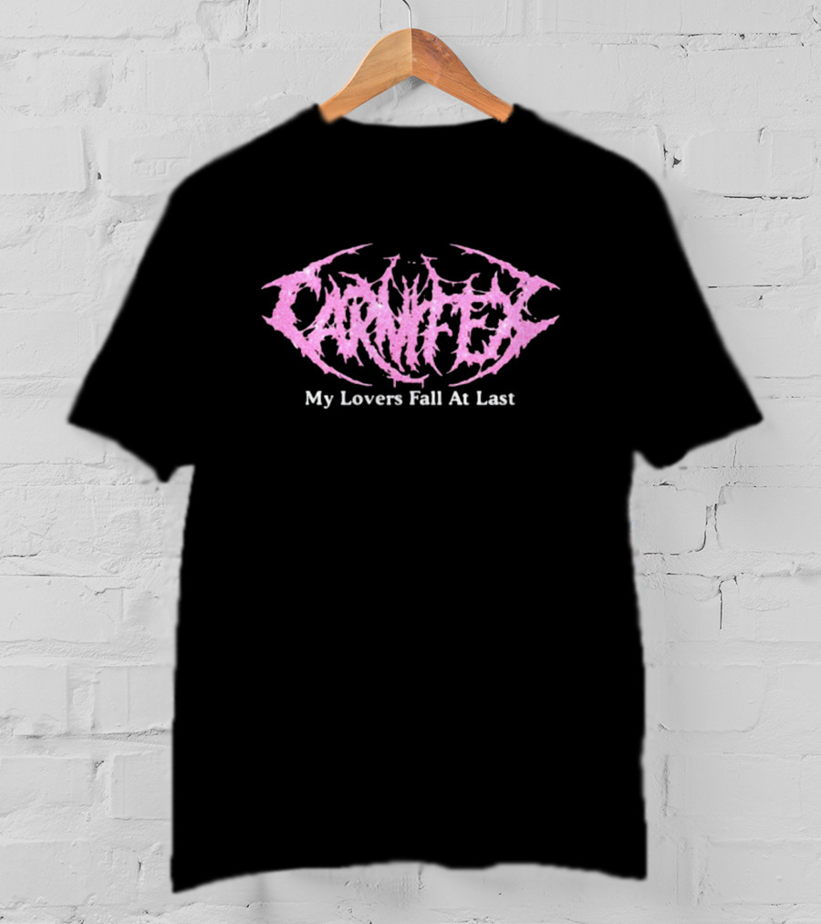Carnifex My Lovers Fall At Last Pink T-Shirt