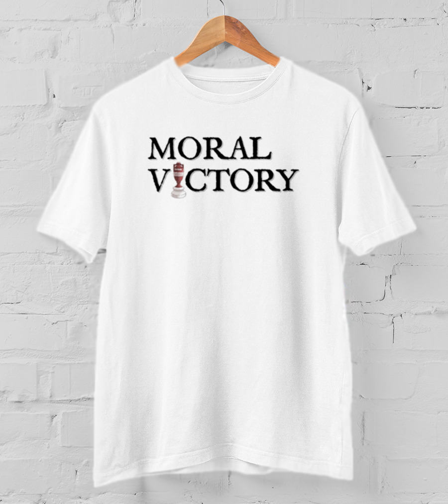 Moral Victory Chess King Red T-Shirt