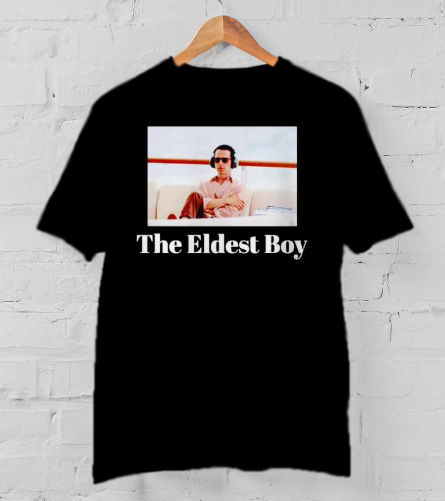 The Eldest Boy Headphones Sunglasses Relaxed Vibe T-Shirt