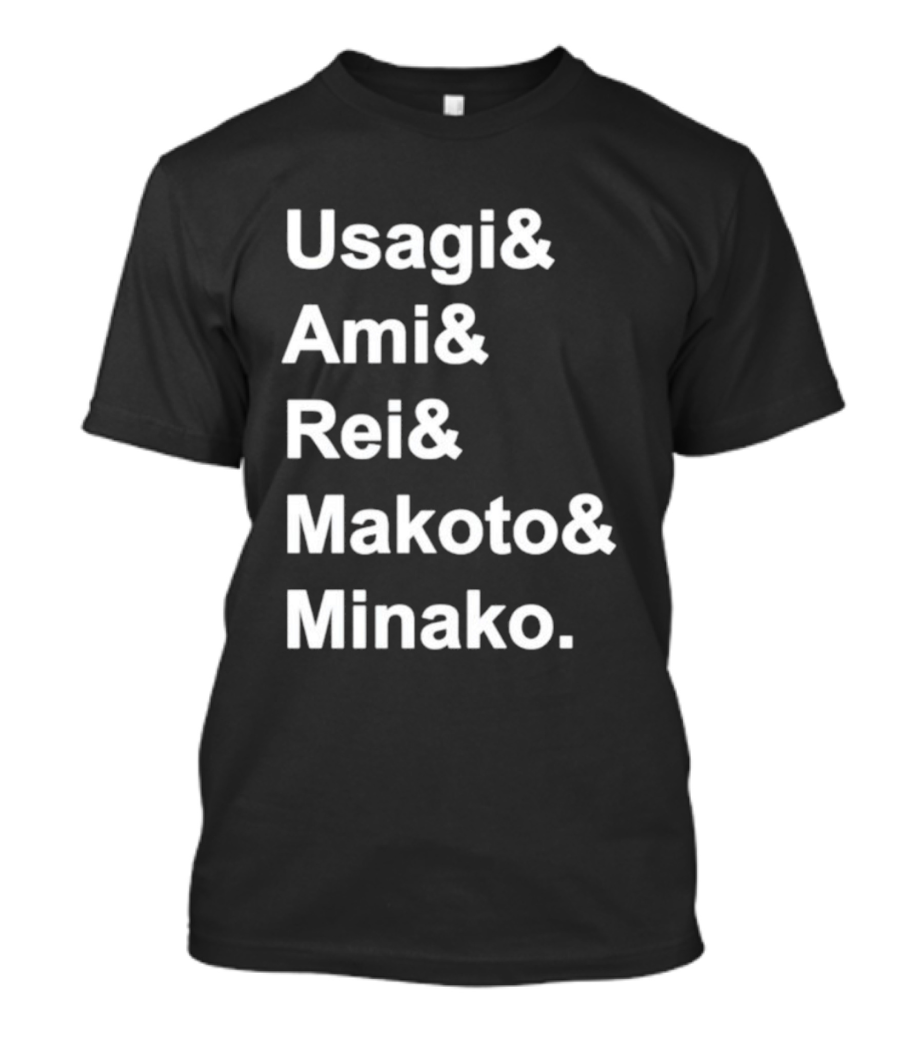 Sailor Moon Usagi Ami Rei Makoto Minako T-Shirt