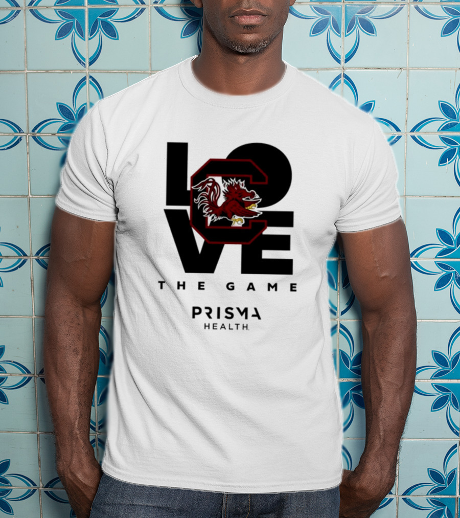 Love The Game South Carolina Gamecocks Prisma Health T-Shirt