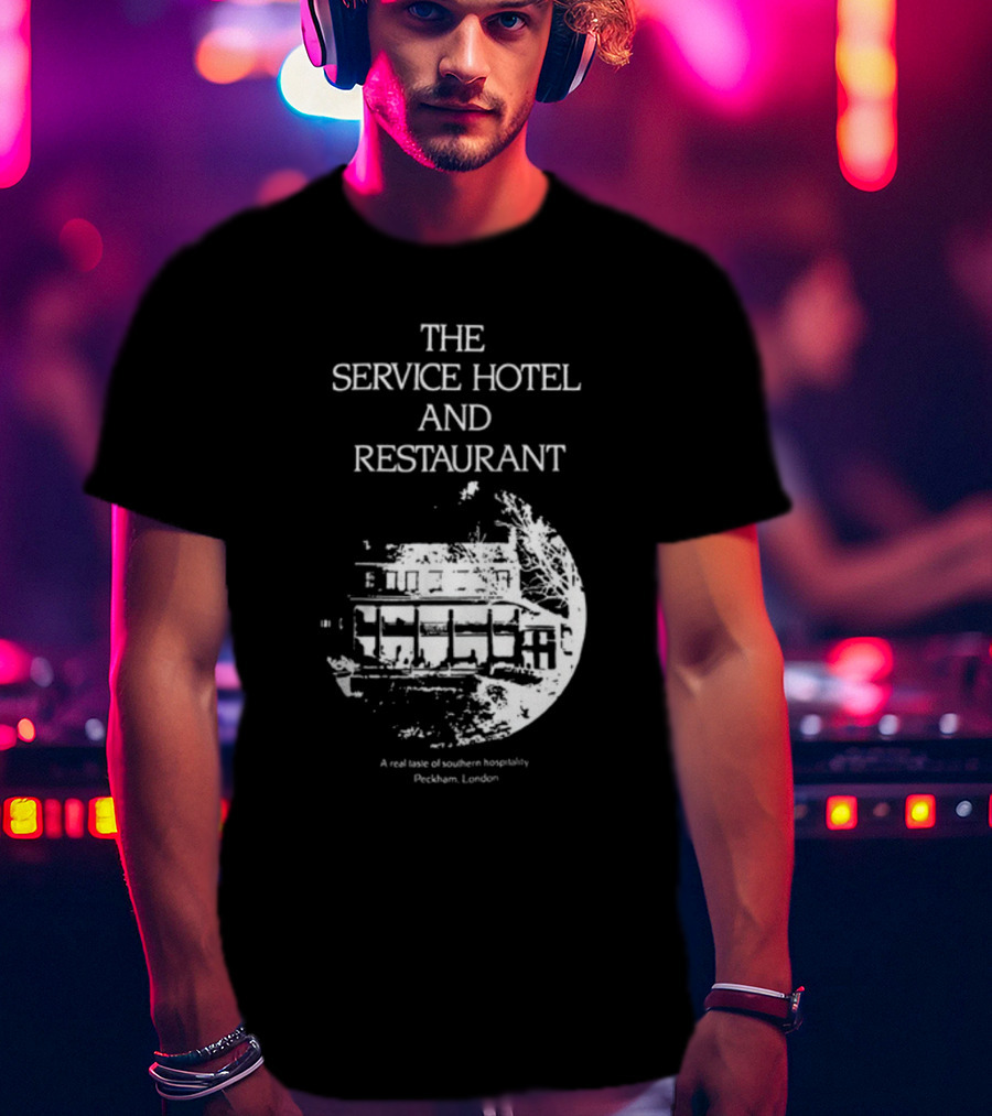 The Service Hotel And Restaurant A Real Taste Of Southern Hospitality Peckham London T-Shirt