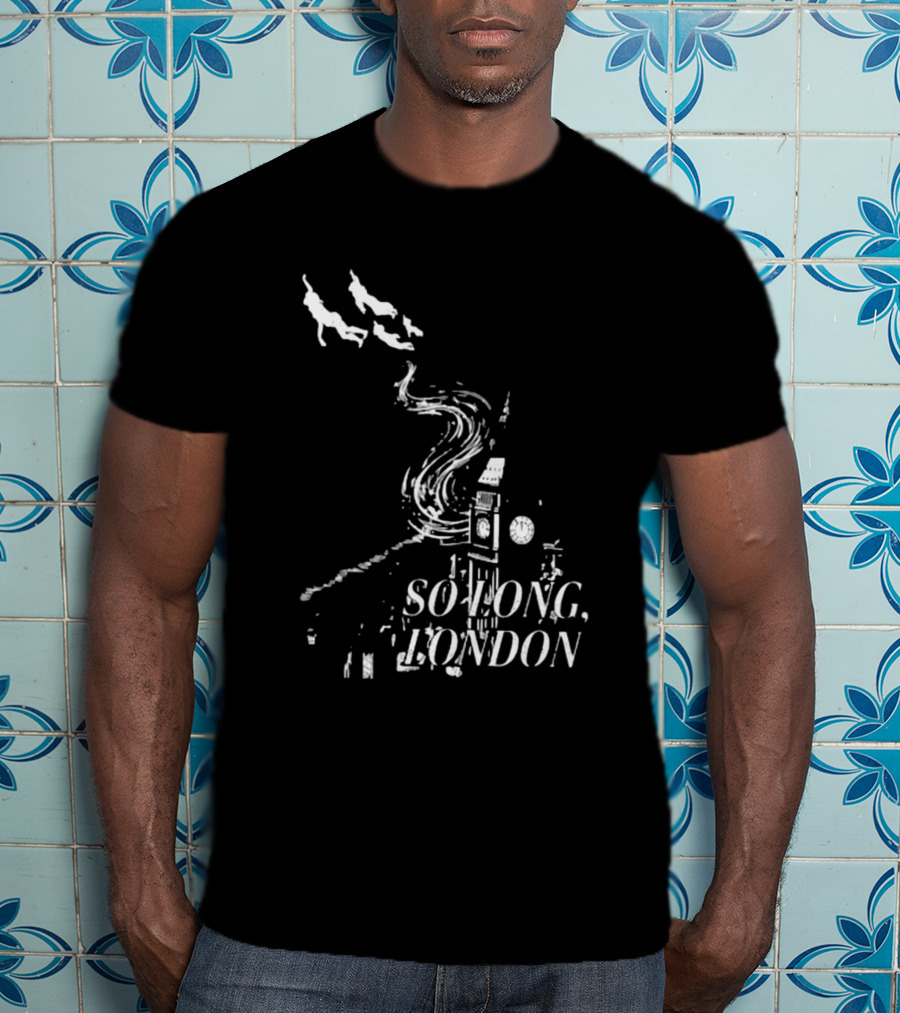 So Long London Peter Pan Neverland Big Ben Flight T-Shirt