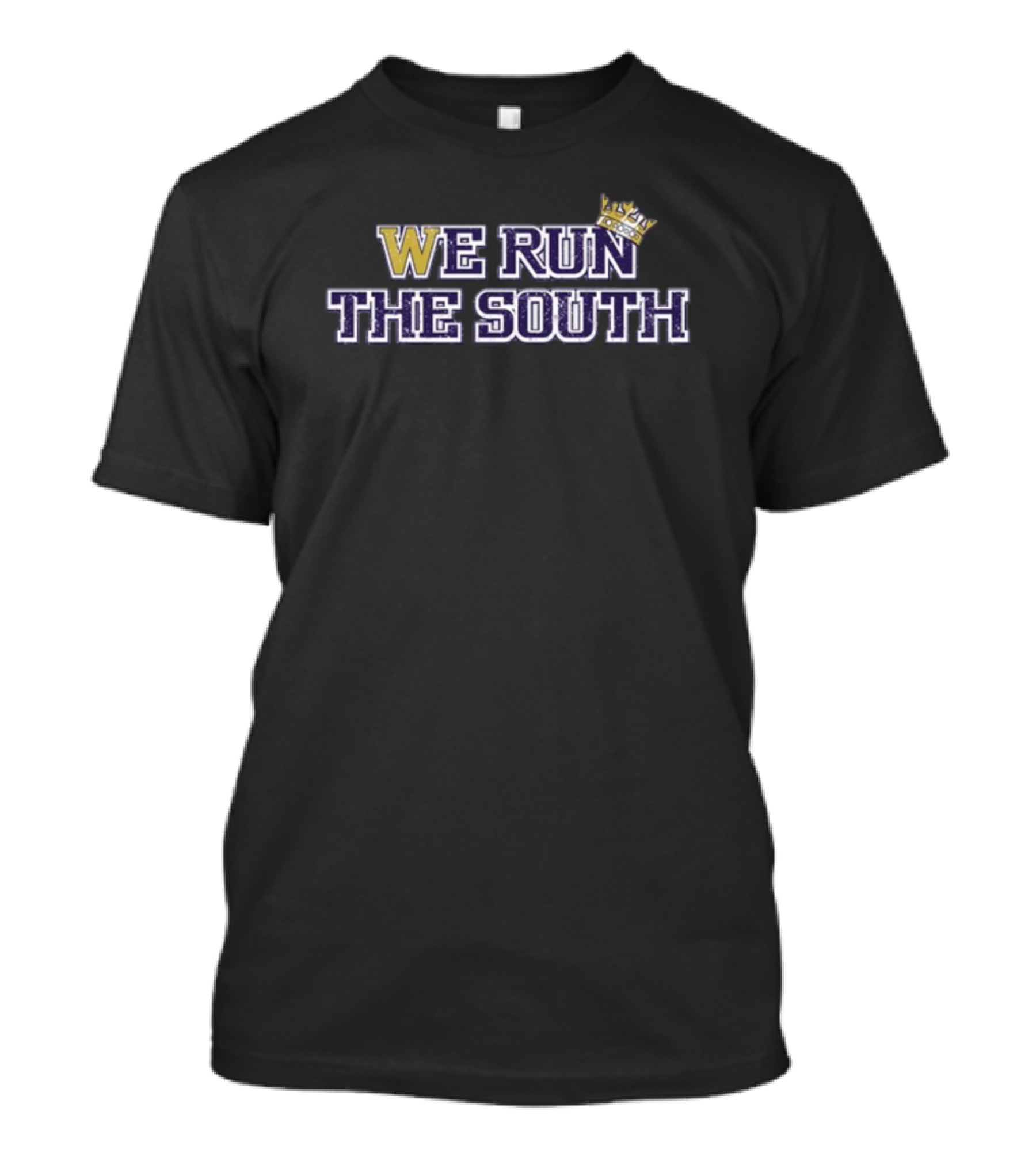 We Run The South Huskies Crown T-Shirt