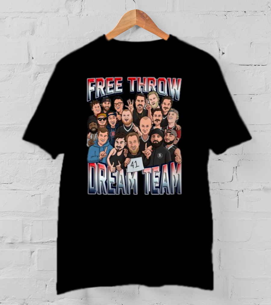 Free Throw Dream Team 41 Group T-Shirt