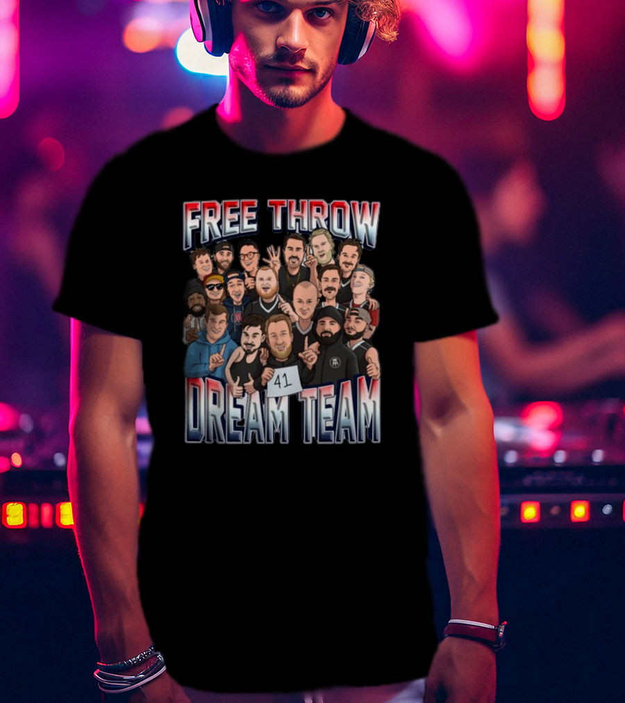 Free Throw Dream Team 41 Group T-Shirt