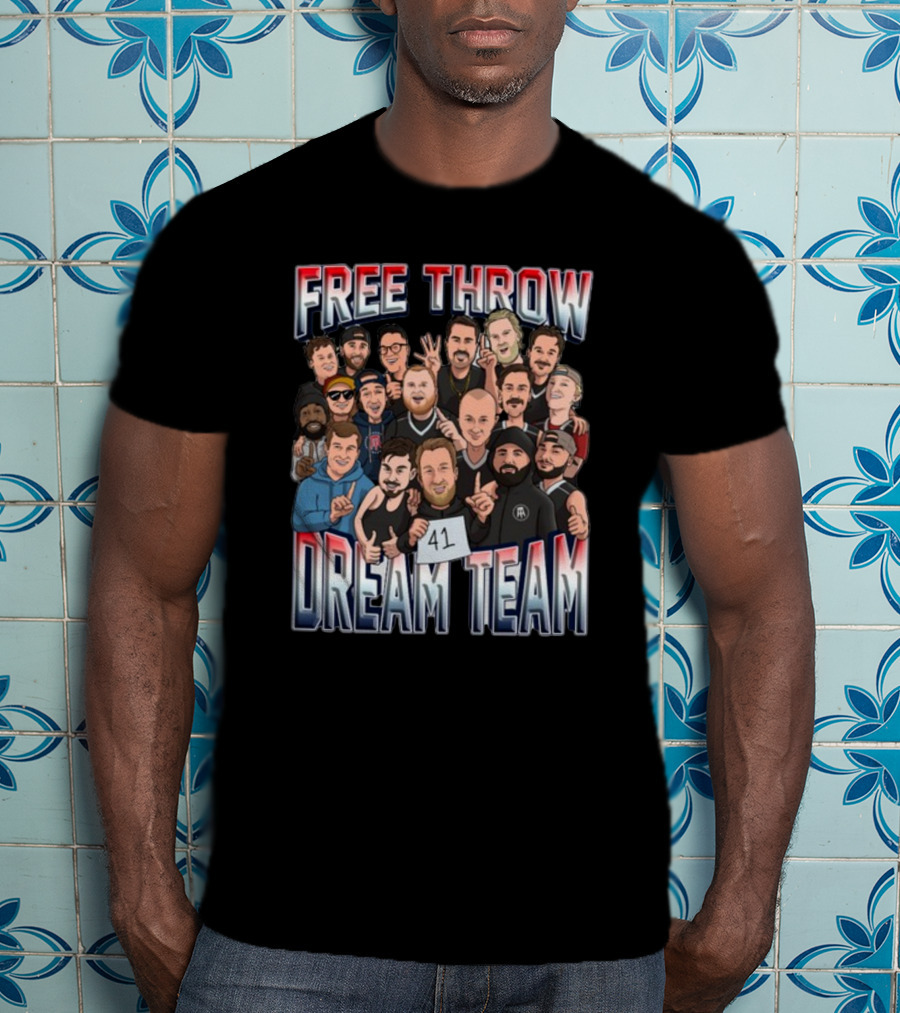 Free Throw Dream Team 41 Group T-Shirt