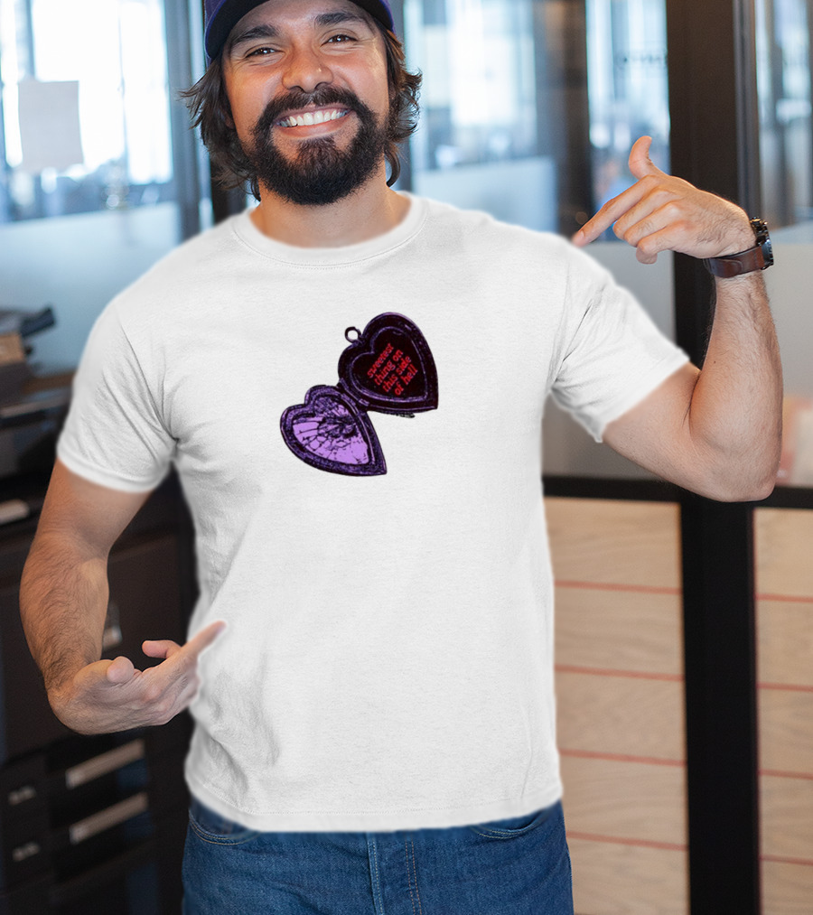 Sweetest Things On This Side Of Hell Broken Heart Pendant T-Shirt
