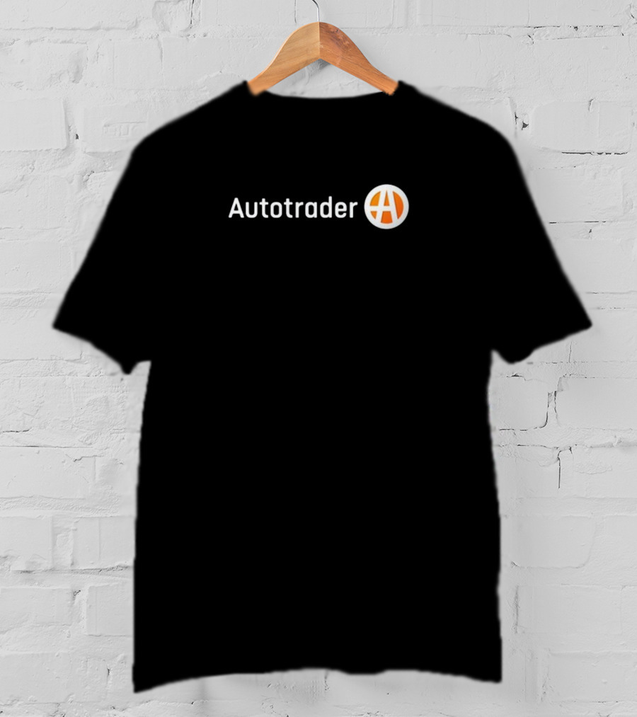 Autotrader Logo With Orange And White T-Shirt