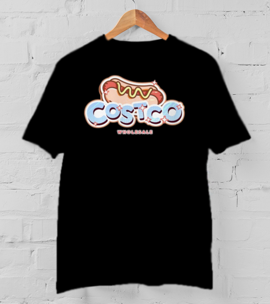 Costco Wholesale Hot Dog Vtuber T-Shirt