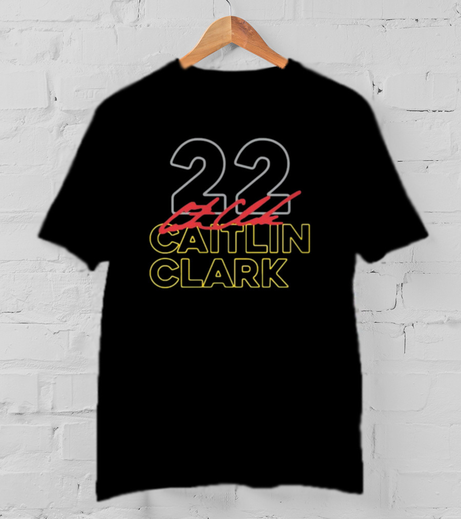 Indiana Fever Caitlin Clark 22 Basketball T-Shirt