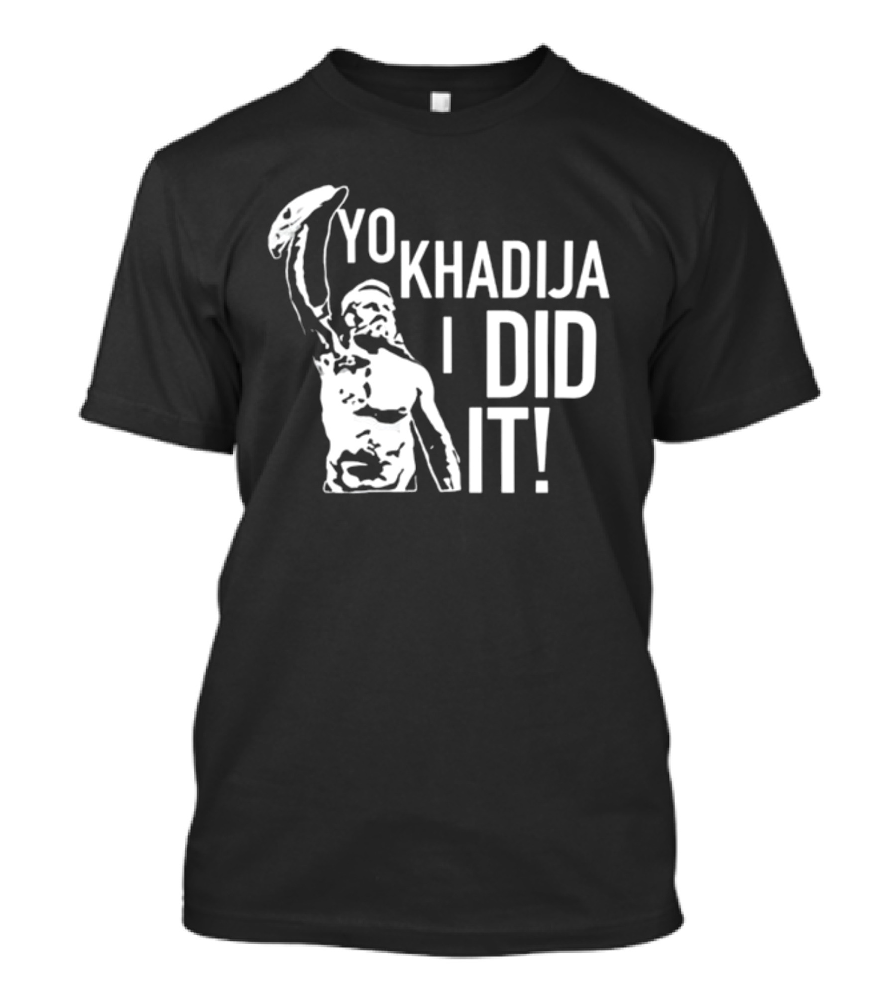 Sami Zayn's Yo Khadija I Did It Rocky Balboa T-Shirt