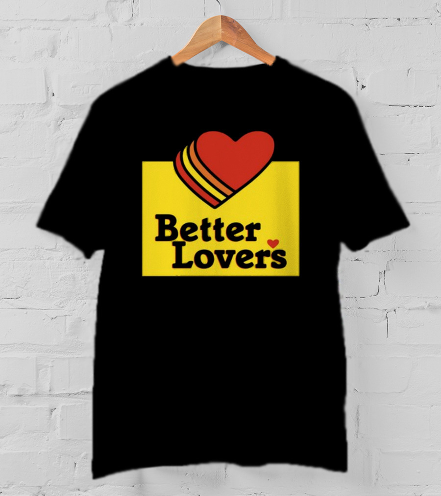 Better Lovers Heart Icon Valentines Day T-Shirt