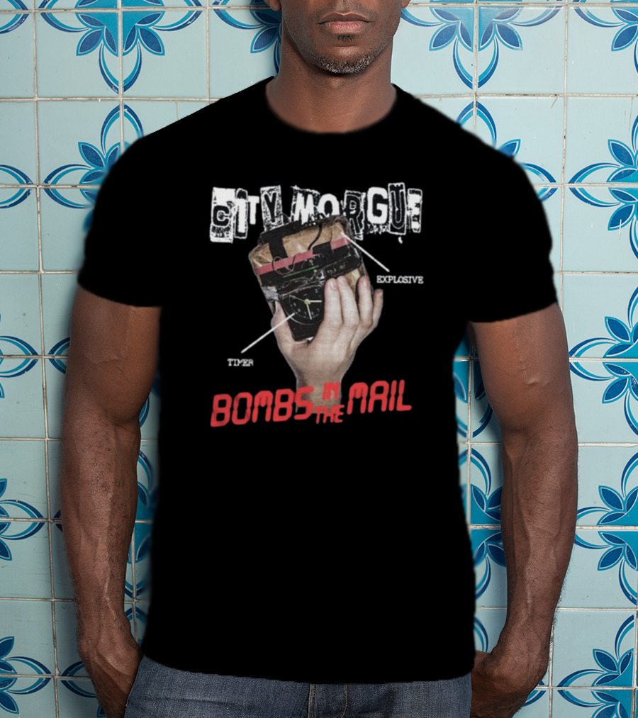 City Morgue Explosive Timer Bombs In The Mail T-Shirt