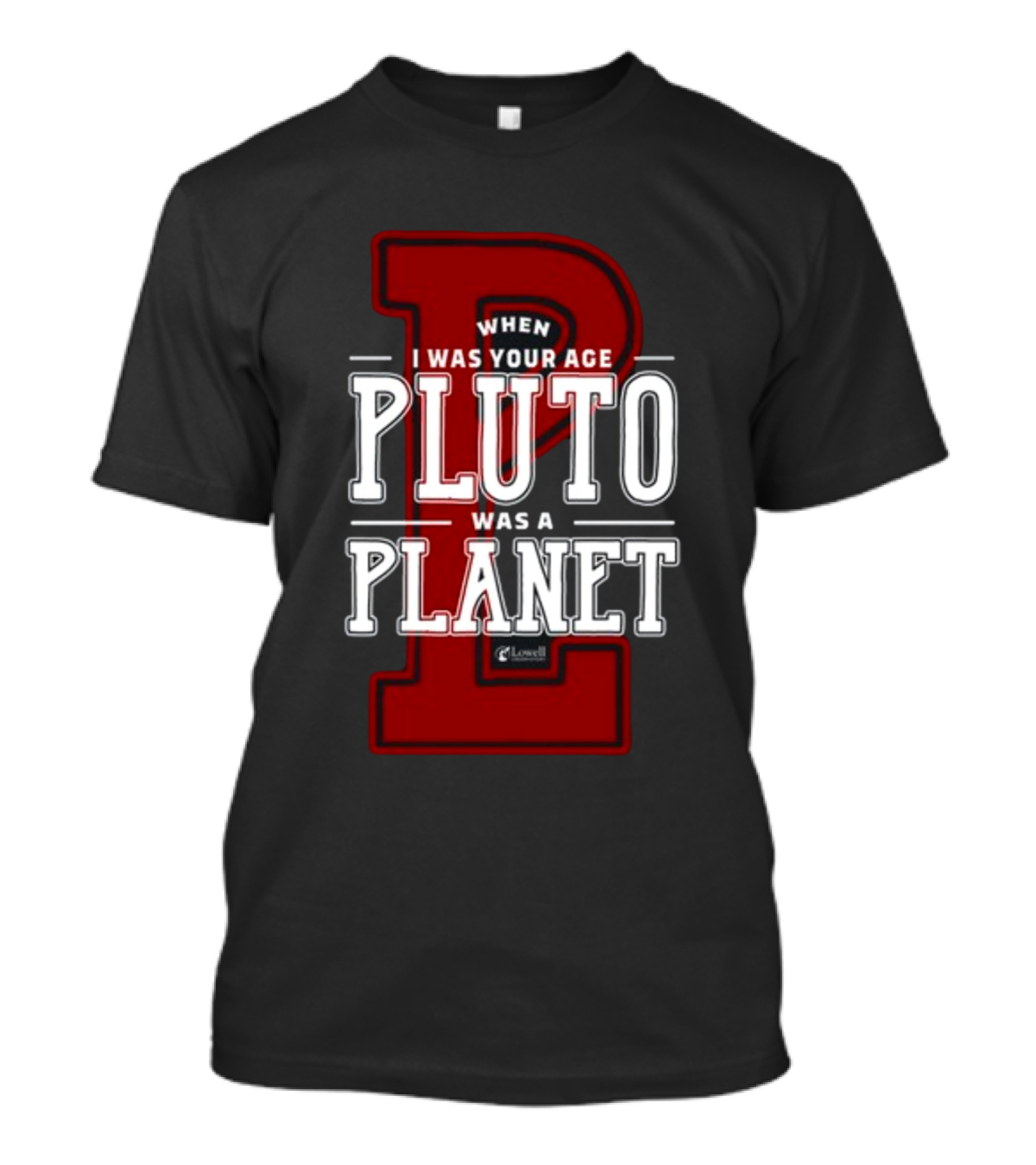 Misha Collins Wearing When I Was Your Age Pluto Was A Planet Lowell Observatory T-Shirt