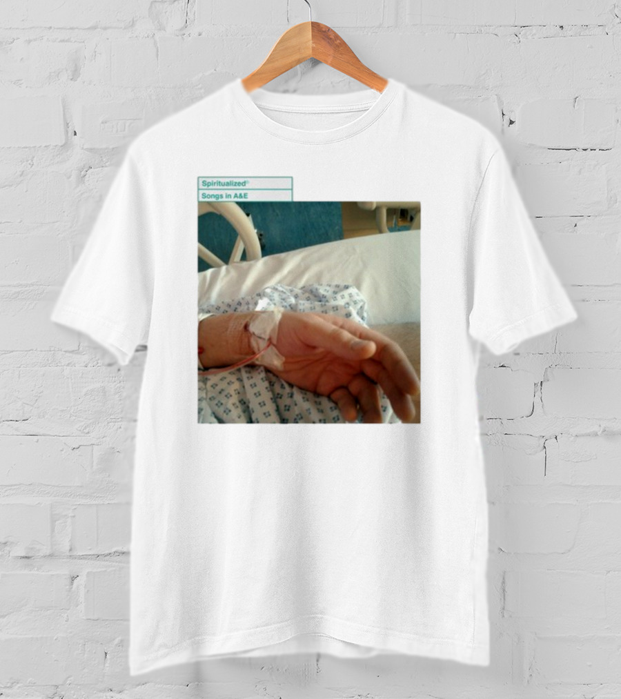 Spiritualized Album Songs In A&E Hospital Bed Scene T-Shirt