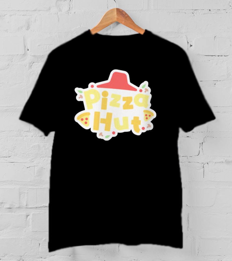 Pizza Hut Vtuber Style Playful T-Shirt