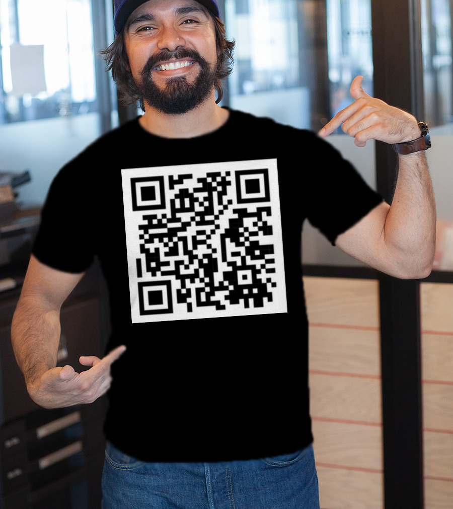 Shitheadsteve QR Code Leave A Tip T-Shirt